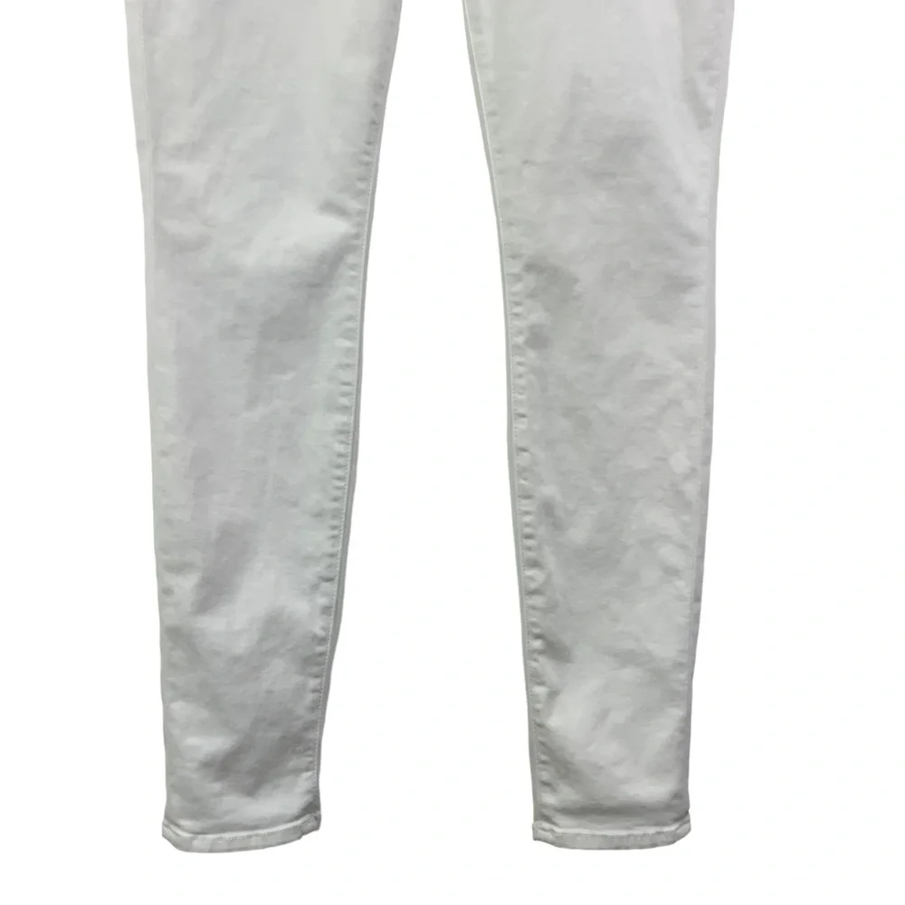 7 FOR ALL MANKIND The Skinny White Skinny Jeans With Stretch White Jeans G13 - Picture 7 of 11